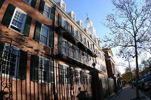 New Haven, CT : New Haven Ct, Beautiful sky and New England Charm