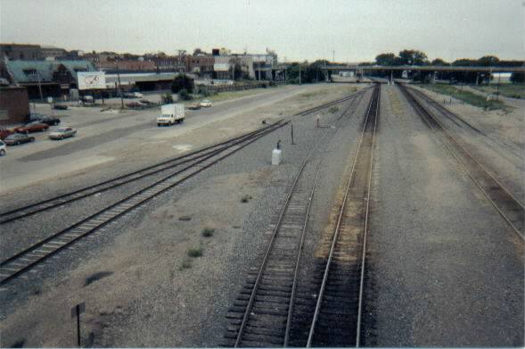 Minot, ND: Minot's rail yard.