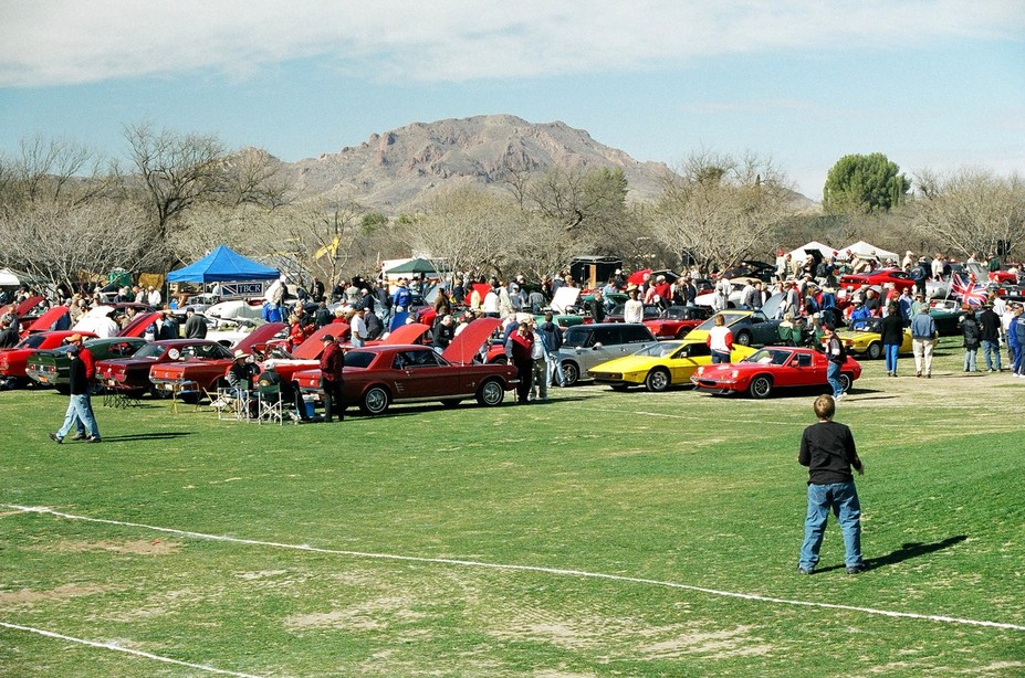 Tubac, AZ: Annual carshow at the Tubac Country club