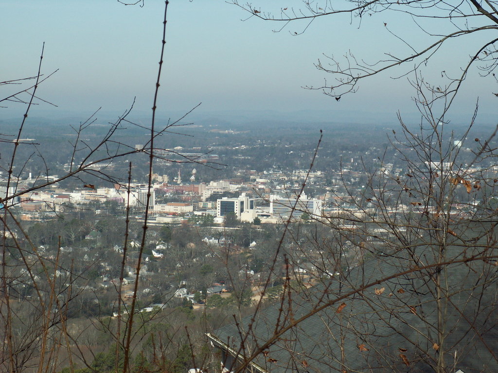 Anniston, AL: Downtown Anniston from above