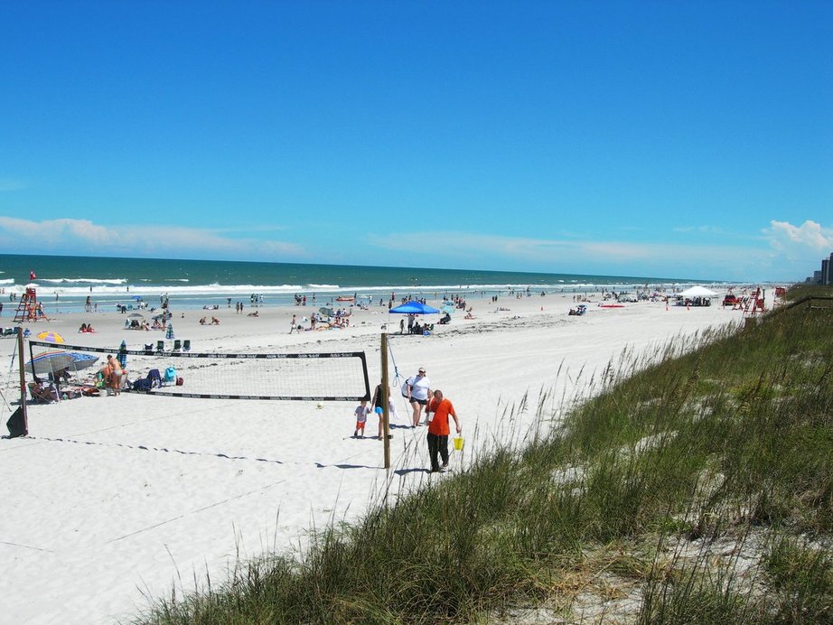Jacksonville Beach, FL: Jacksonville Beach - Sunny July Day