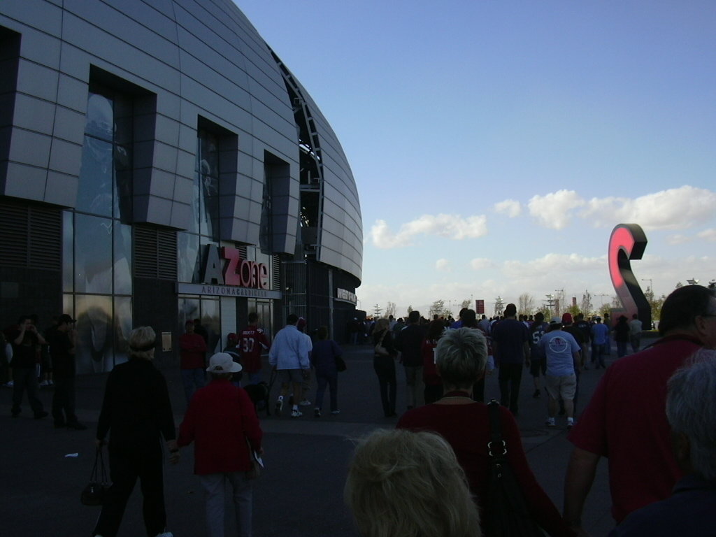 Glendale, AZ: Univeristy of Phoenix Stadium, Gate 2