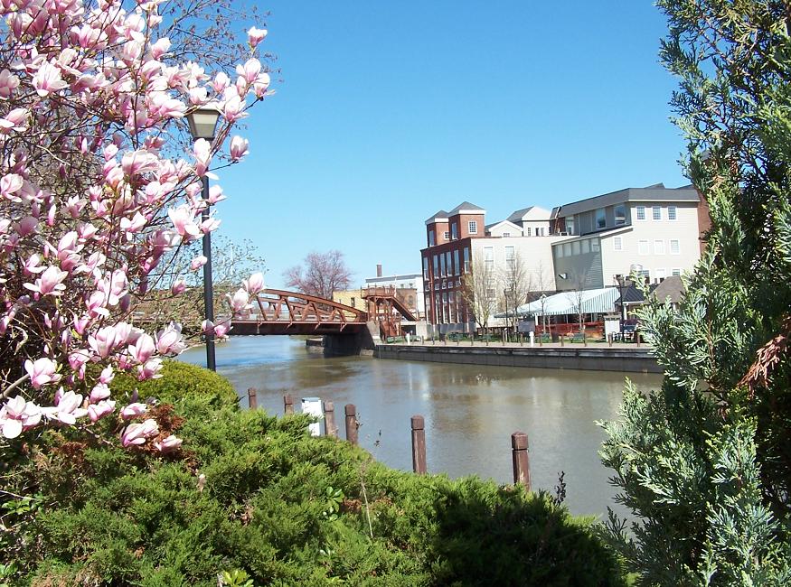 Fairport, NY: The Box Factory sits aside the historic Erie Canal.