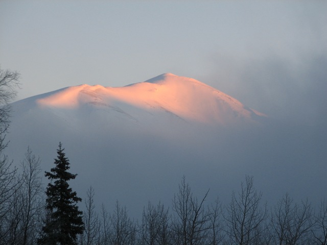 Cooper Landing, AK : Right Mountain in Cooper Landing
