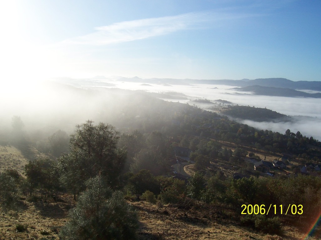 Hidden Valley Lake, CA: View from Eagle Rock Road