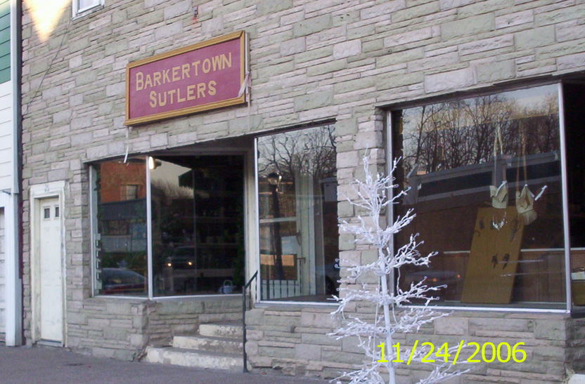 Mount Morris, NY : Historic Clothiers House - Barkertown Sutlers, Main Street in Mount Morris
