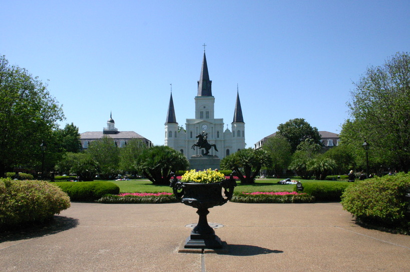 New Orleans, LA : St. Louis Cathedral in Jackson Square