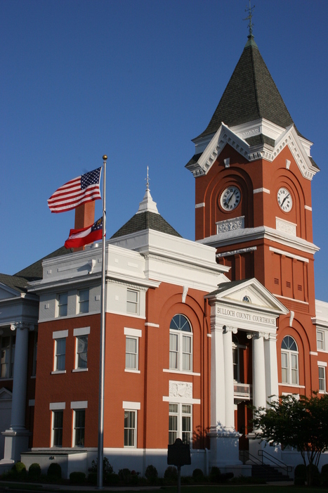 Statesboro GA : Statesboro County Court House photo picture image