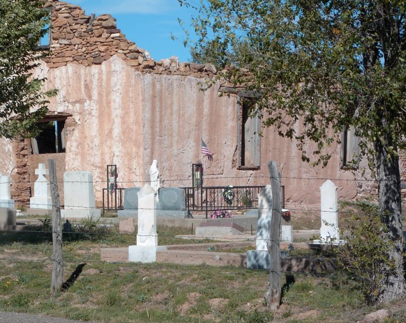 Santa Rosa, NM: Ruins of Santa Rosa's namesake church