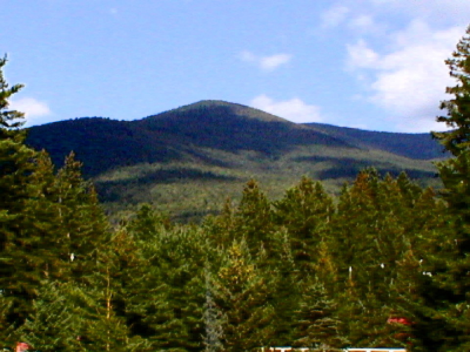 Pittsfield, MA : A New Hampshire mountain, view taken while on a ride