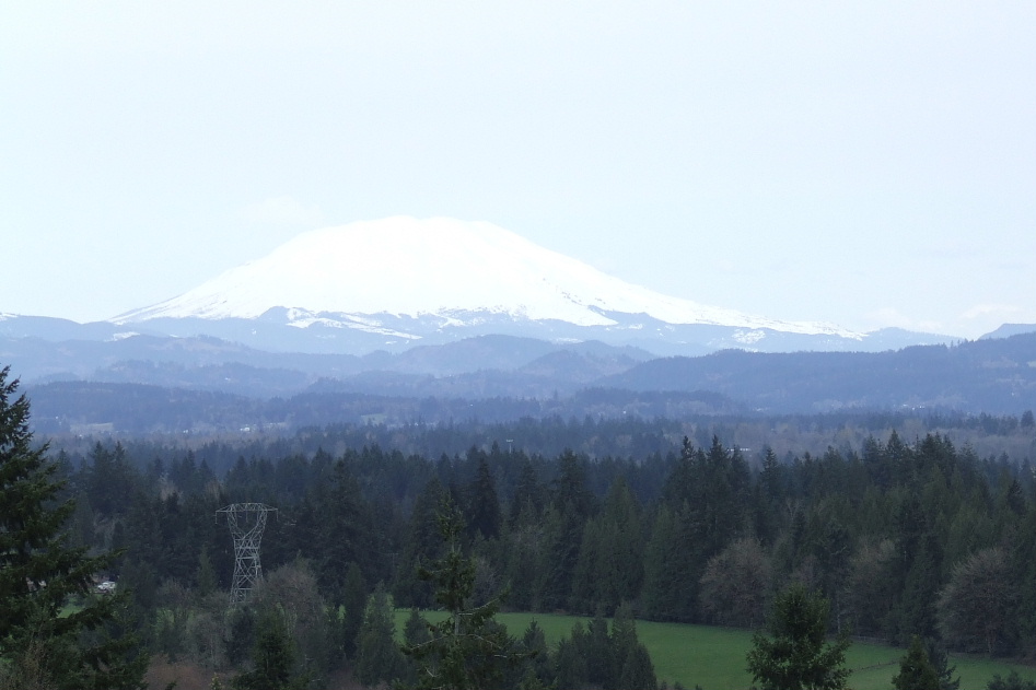Vancouver, WA: View from Mt. Vista(Salmon Creek), looking at Mt. St. Helens