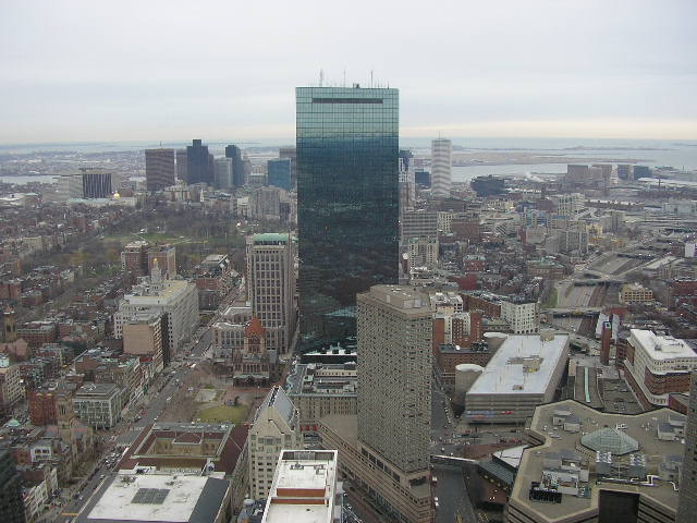 Boston, MA : view from the prudential center