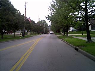 Ravenna, OH : North Chestnut St heading North