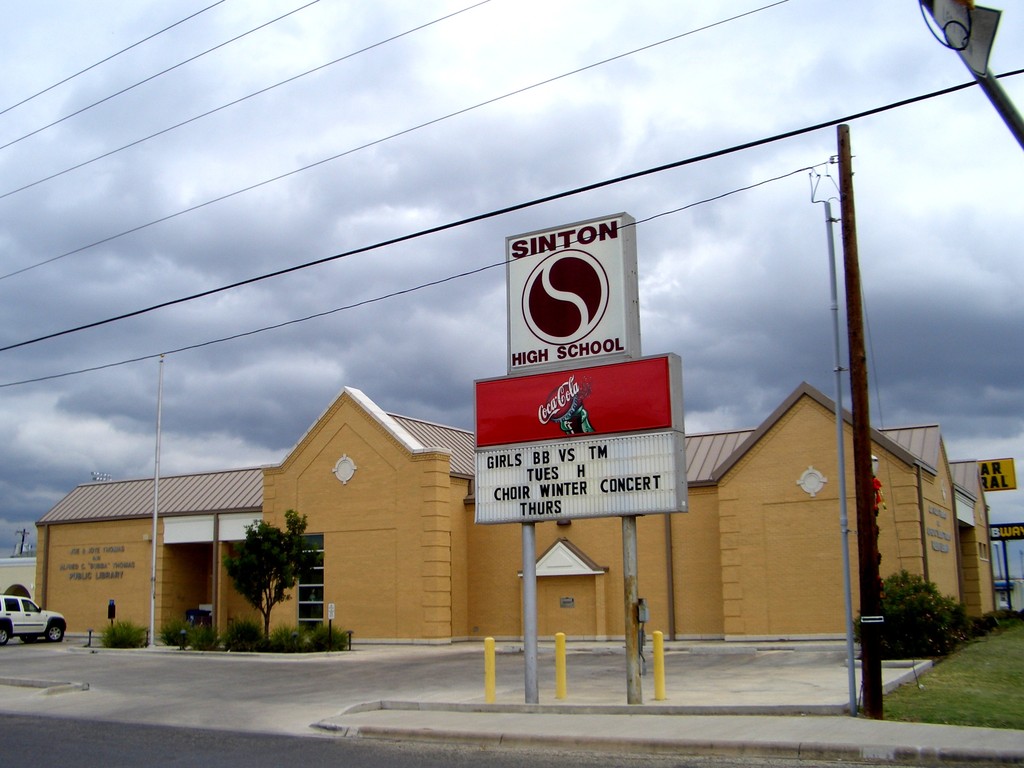 Sinton, TX Sinton Public Library, Sinton, Texas (San Patricio County