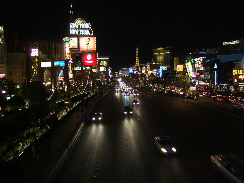 Las Vegas, NV: Nightime in beautiful Las Vegas