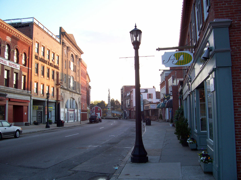 New London, CT : bank street, new london photo, picture, image