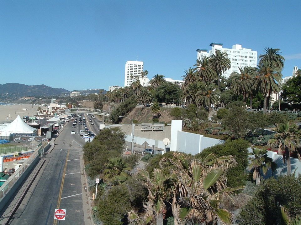 Santa Monica, CA: View from Santa Monica pier