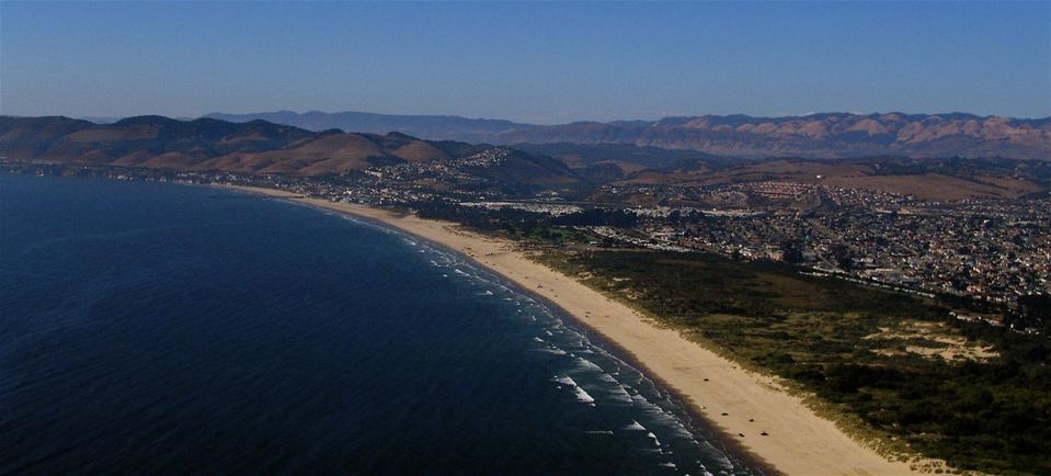 Grover Beach, CA : Grover Beach from the air photo, picture, image