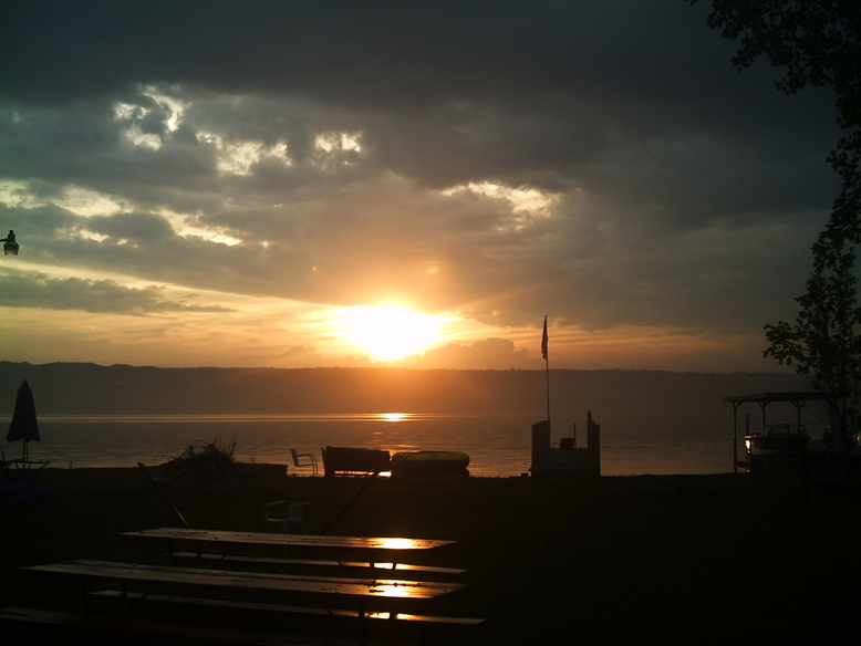 Ithaca, NY: cayuga lake @ dawn