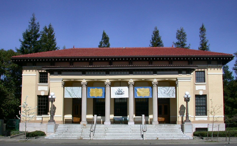 Santa Rosa, CA : Sonoma Co. Museum- also old Post Office Bldg.