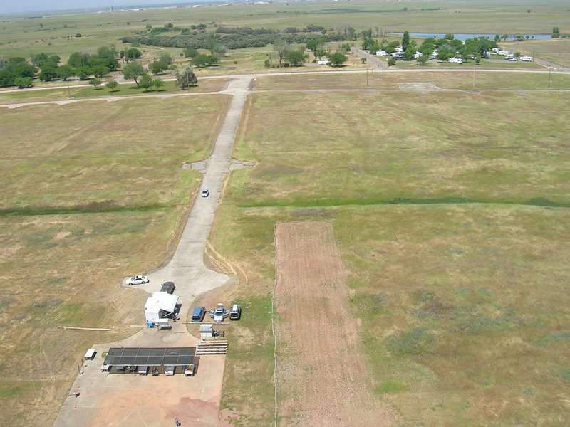 Beale AFB, CA: Model Airplane Flying field and Trailer park