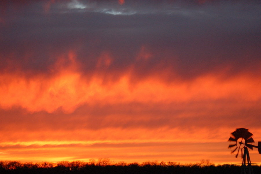 Cooper, TX : January, Cooper, Texas Sunset.....
