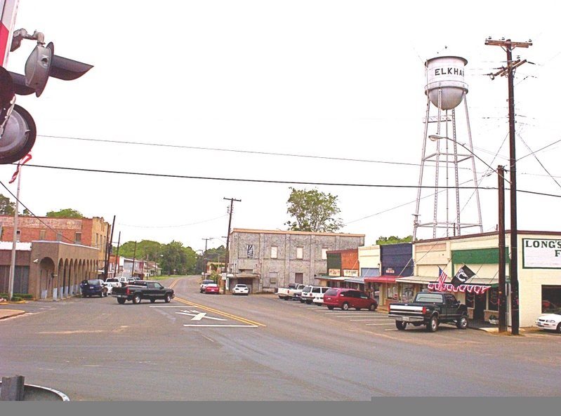 Elkhart, TX : Elkhart, Texas Looking west on Texas highway 294 photo