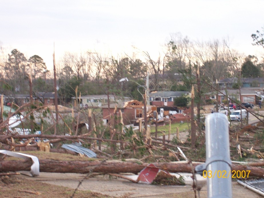 Enterprise, AL: Enterprise tornado damage March 1, 2007