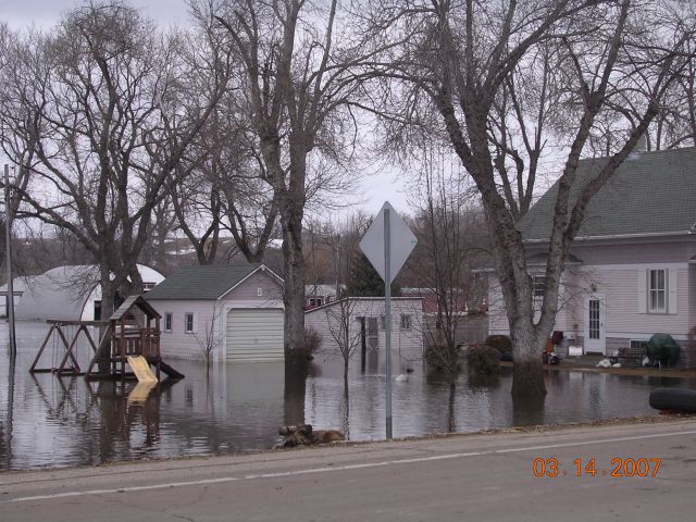 Browns Valley, MN : East end of Browns Valley along Hwy. 28