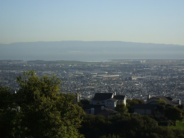 Oakland, CA: Looking Across the Bay from the Oakland Hills