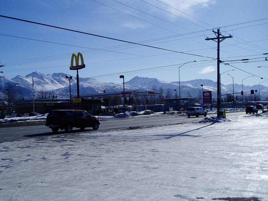 Anchorage, AK : Golden Arches and Other Peaks