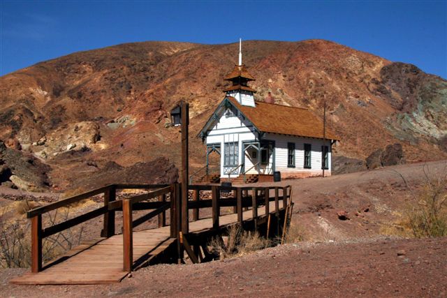 Barstow, CA : School in Calico near Barstow Ca.