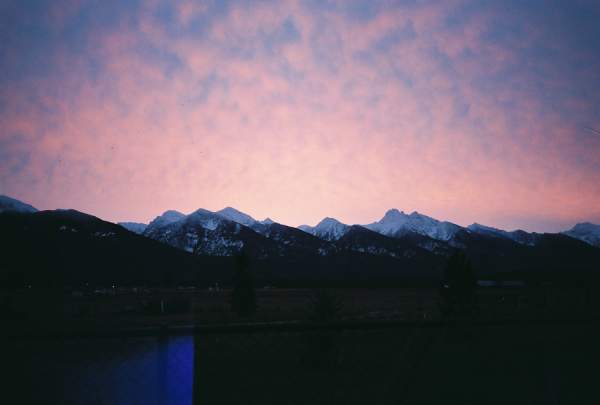 Polson, MT : Sunset