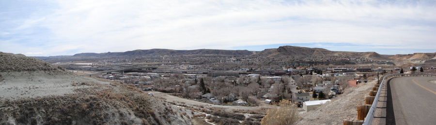 Green River, WY: Green River Panoramic view