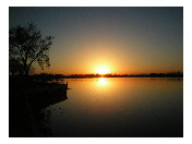 Big Lake, MO: Our fabulous nightly sunsets