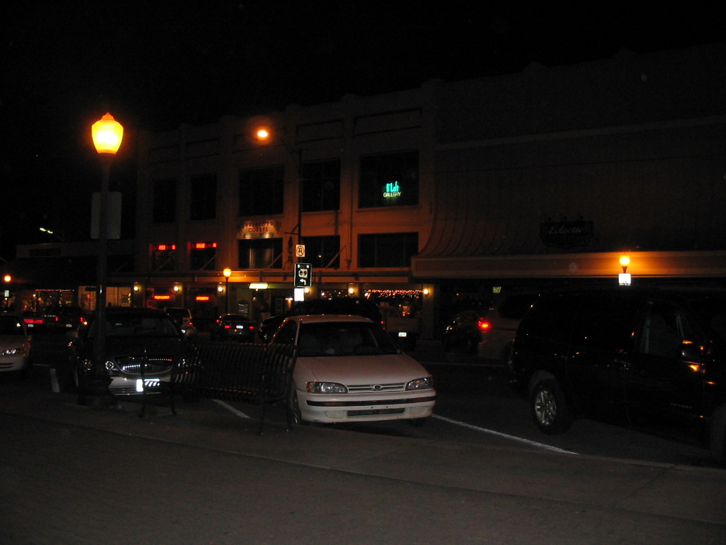 Prescott, AZ Night life down town photo, picture, image (Arizona) at