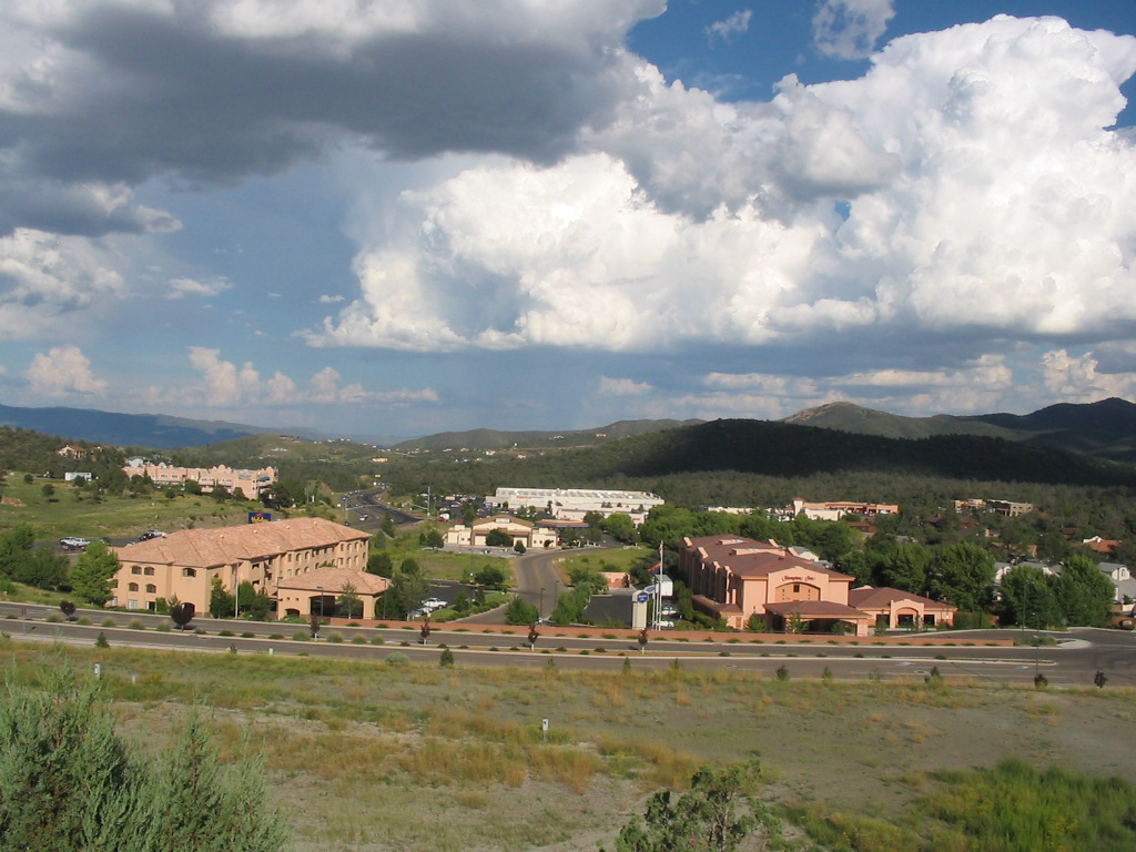 Prescott, AZ : Prescott AZ. looking east