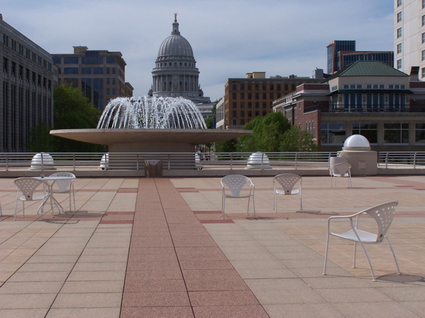 Madison, WI: Wisconsin State Capitol from Monona Terrace