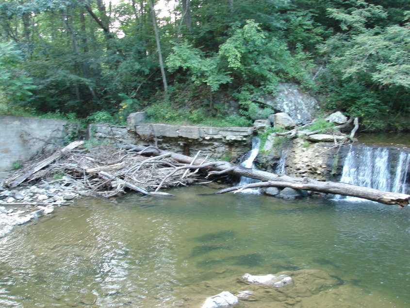 Shawsville, VA : after a heavy rain 