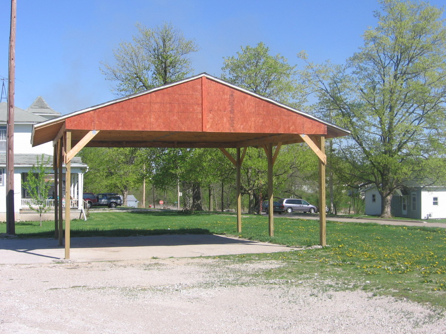 Sigourney, IA : This is the Eagle Scout Project of Arron Andrews, from Sigourney