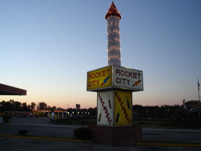 Dillon, SC: South of the Border Sunset