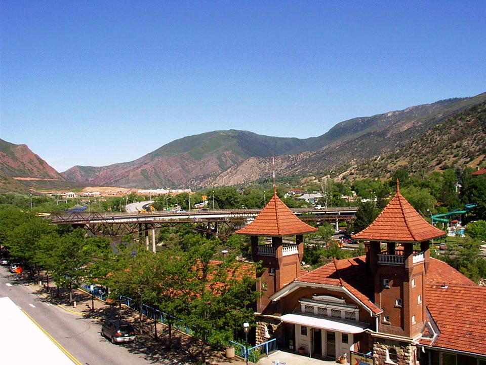 Glenwood Springs, CO : Balcony view photo, picture, image (Colorado) at