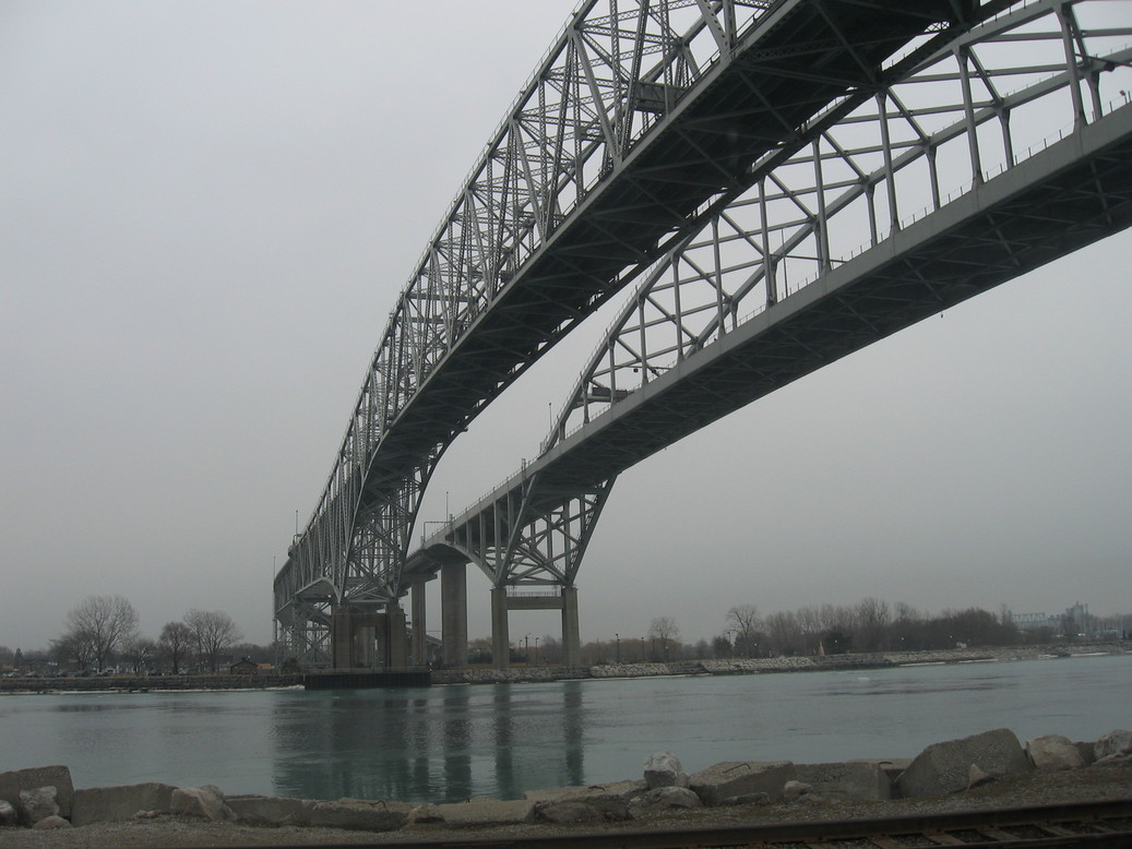 Port Huron, MI: Under the Blue Water Bridges