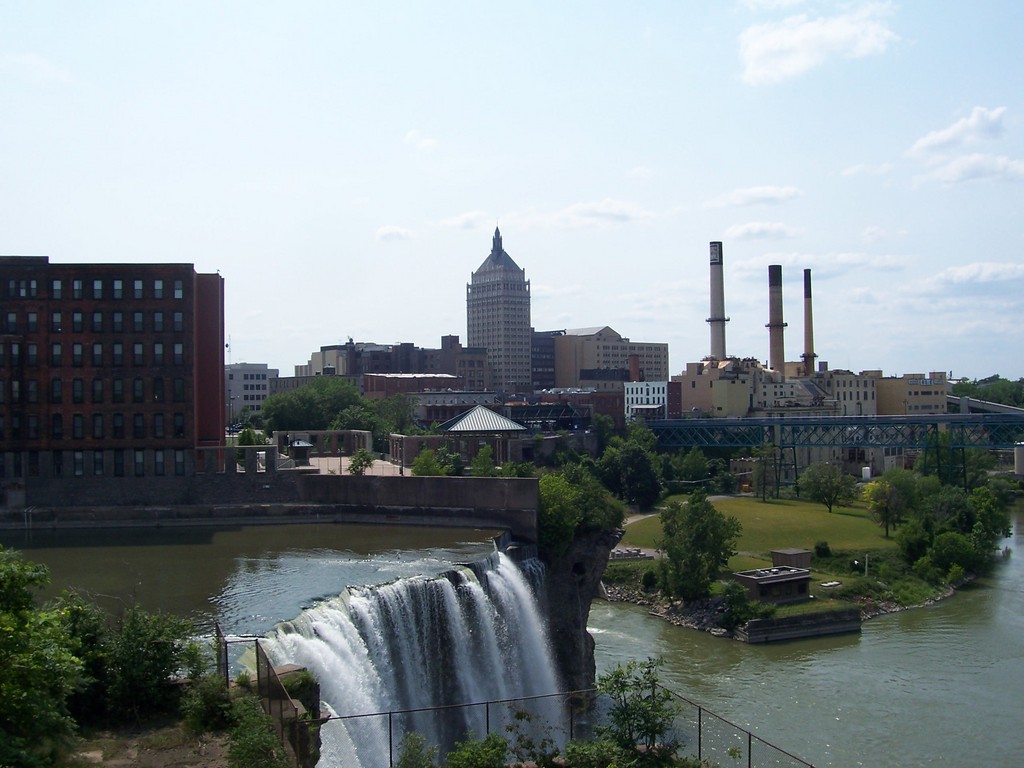 Rochester, NY : View From within the High Falls District photo, picture