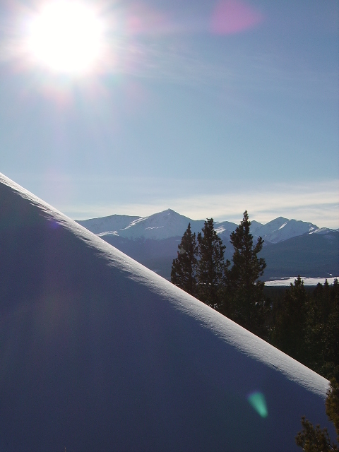 Leadville, CO : Elbert from the Mineral Belt Trail
