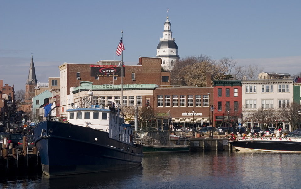 Annapolis, MD: Annapolis City Dock, December 2005