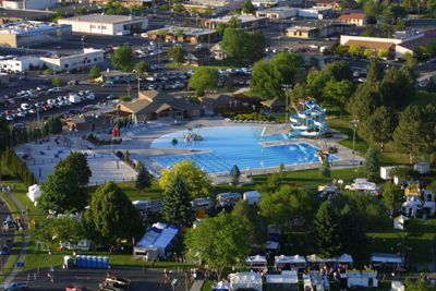 Moses Lake, WA: Moses Lake Aquatic Center. User comment: park has expanded - old pic