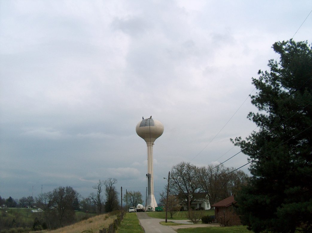 Owingsville, KY Water tower on Smoot Dr. in Owingsville, KY gets a