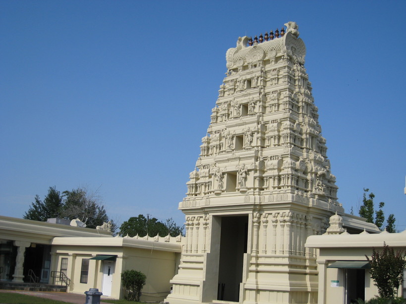 Pearland, TX: Meenakshi Temple Entrance Tower