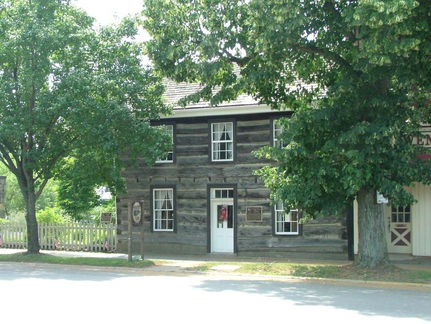 New Concord, OH: New Concord boyhood cabin of William Rainey Harper